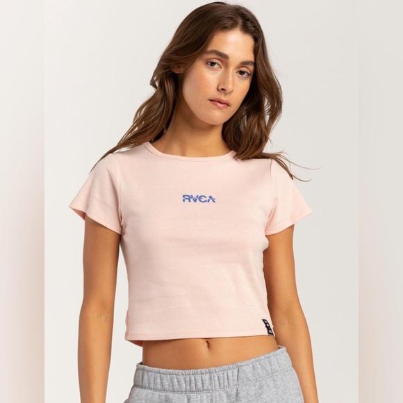 NWT - RVCA Paradise Womens Baby Tee - Various Sizes - Picture 1 of 4
